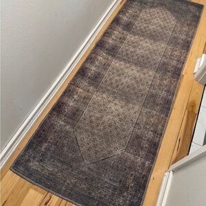 Designer Washable 7’ Runner Rug